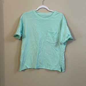 Aqua American Eagle T-shirt. Size small.